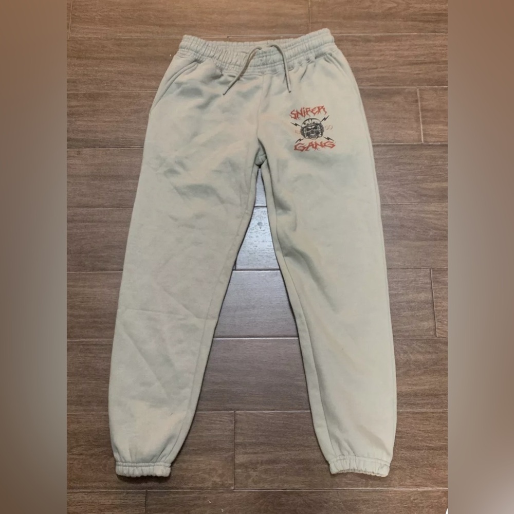 Sniper Gang Mens Drawstring Sweatpants - Medium - Rare! W/ Pockets